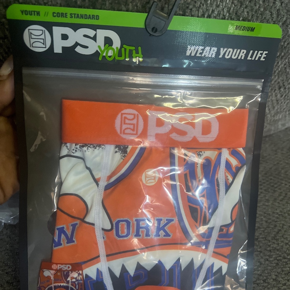 Youth (M) boys “PSD” underwear